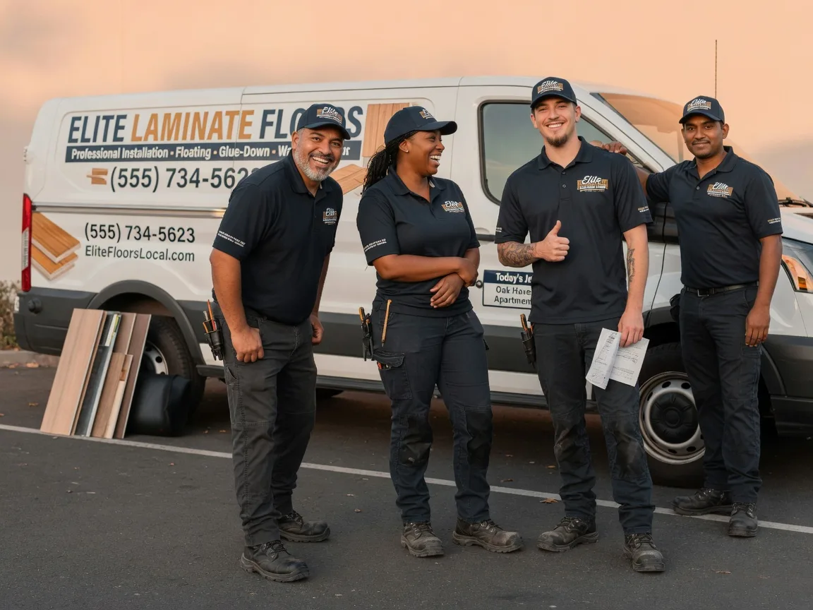 Laminate flooring installation company in Pollock, LA